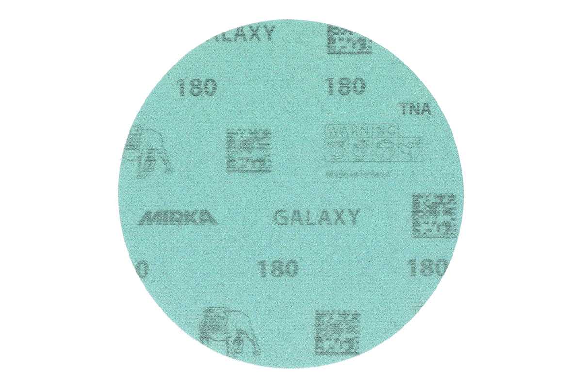 MIRKA Galaxy - Schleifscheiben, D. 150 mm, ungelocht, klett, P40 - P2000